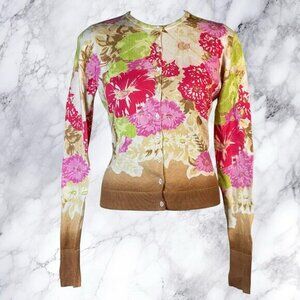 Lucky Brand Floral Cardigan